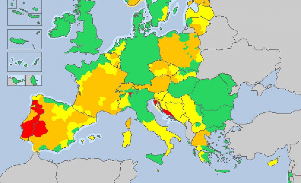 «Κόκκινη προειδοποίηση» για καύσωνα σε Ισπανία και Πορτογαλία