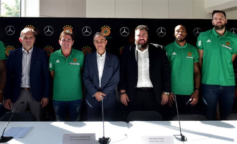 Mercedes-Benz Ελλάς και ΚΑΕ Παναθηναϊκός Superfoods μαζί, για ακόμη μία αγωνιστική περίοδο