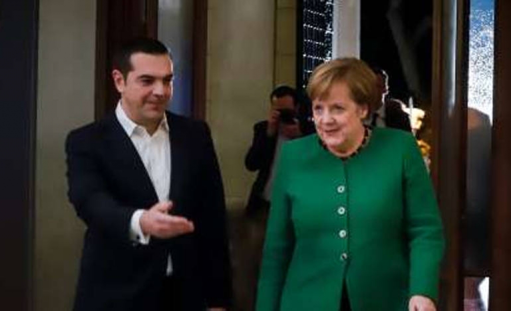 Ο Τσίπρας δεν πέτυχε να επικρίνει η Μέρκελ τον Μητσοτάκη, γράφει το Spiegel
