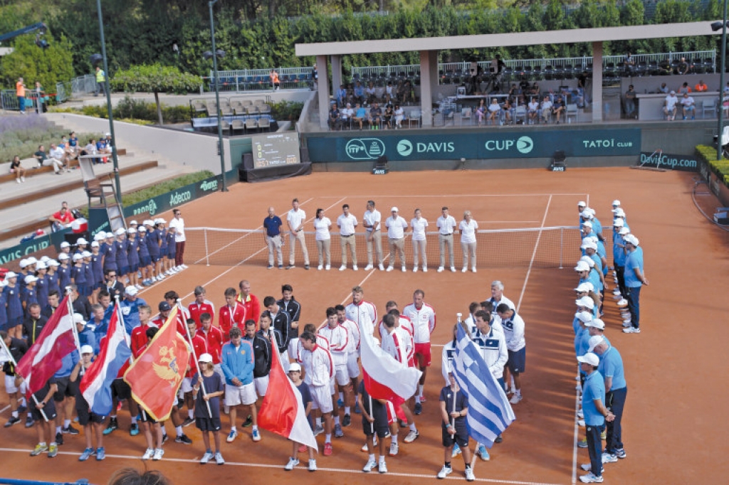 Μεγάλη επιτυχία της Εθνικής Ελλάδος Τένις στο Davis Cup