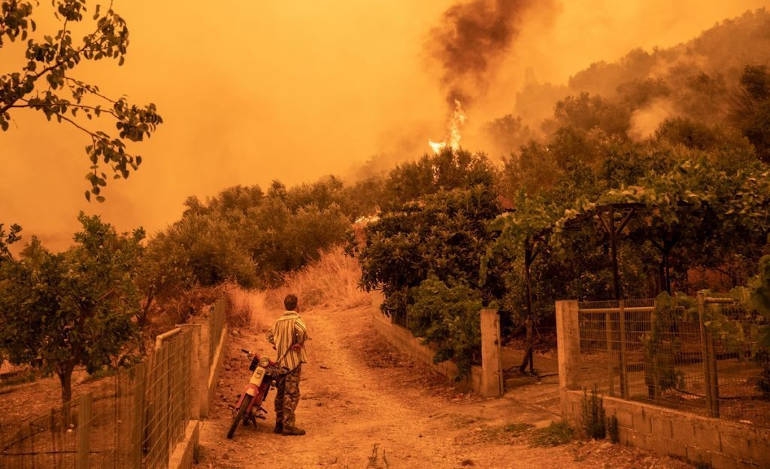 Πάνω από 500 πυροσβέστες επιχειρούν στην Γορτυνία- Ύφεση στη Βόρεια Εύβοια