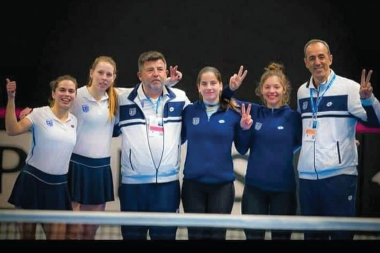 Δυνατή προσπάθεια της εθνικής μας ομάδας γυναικών τένις στην Εσθονία
