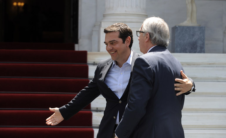 Γιούνκερ: Σήμερα η Ελλάδα βρίσκεται στο σωστό δρόμο