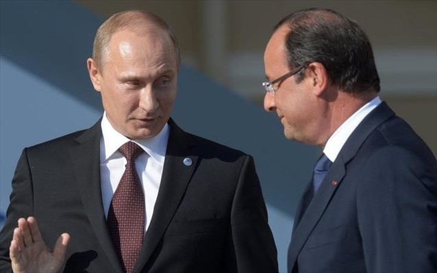 Ακύρωσε την επίσκεψη στο Παρίσι ο Πούτιν
