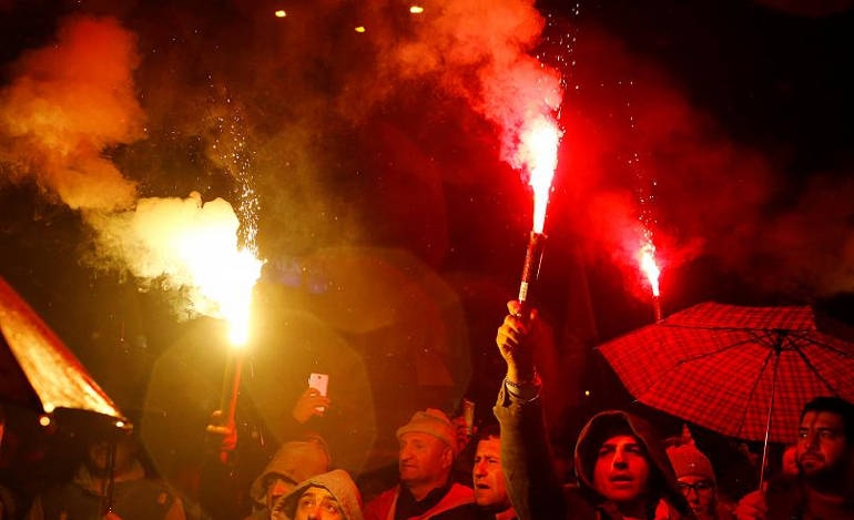 Διαδηλώσεις διαμαρτυρίας κατά της συμφωνίας των Πρεσπών στα Σκόπια