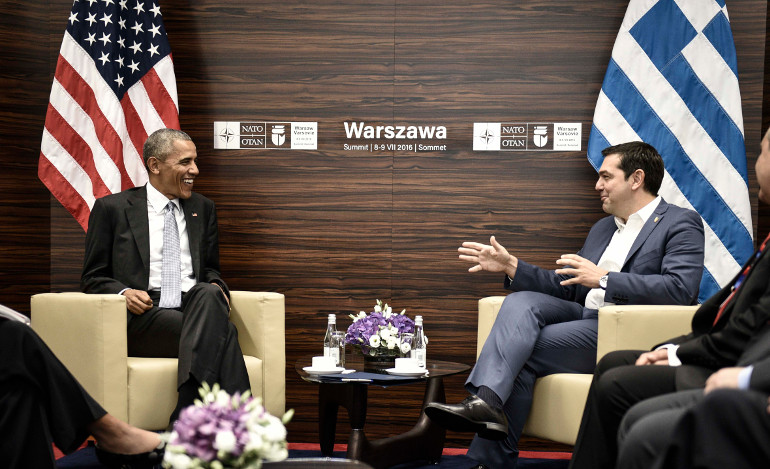 Συνάντηση Τσίπρα - Ομπάμα στη Βαρσοβία