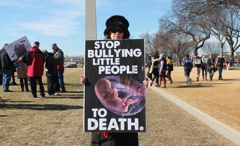 Το κίνημα κατά της άμβλωσης βρήκε υποστηρικτή στον Λευκό Οίκο