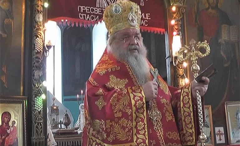 Ο αρχιεπίσκοπος Οχρίδας Στέφανος