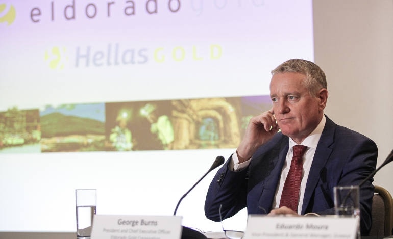 Eldorado Gold: Πολύ σημαντική εξέλιξη η χορήγηση δύο αδειών